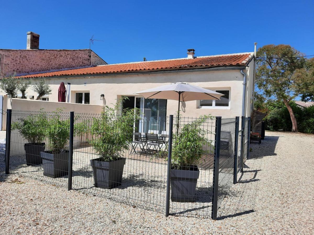 Gite 4 Personnes Avec Piscine Entre Saintes Et Royan Balanzac Exterior photo