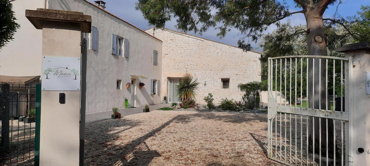 Gite 4 Personnes Avec Piscine Entre Saintes Et Royan Balanzac Exterior photo
